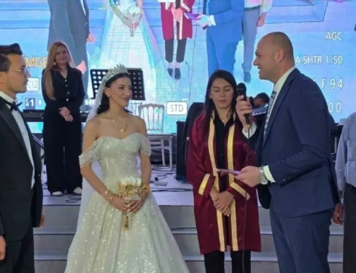 Şehit Nurullah Oymak’ın kızı Ayşegül’ün düğününde duygu dolu anlar