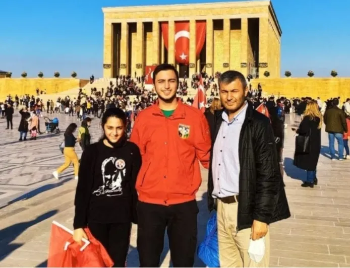 Şehit Bayram Eren Arslan’ın hatıra ormanına babası can suyu taşıyor