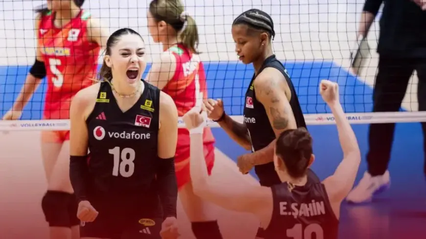 Türkiye Tayland’ı 3-1 yendi, VNL çeyrek finalinde Kanada ile eşleşti