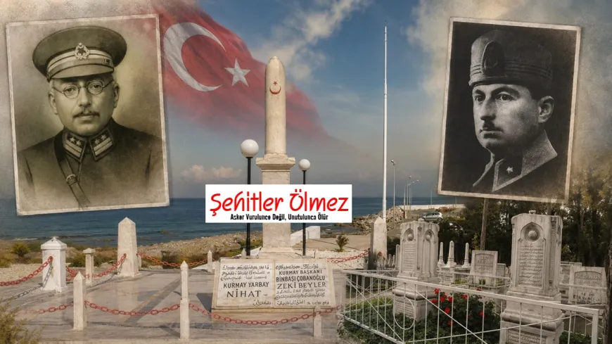 Güzelbahçe Şehitliği: Tek kurşunla şehit düşen iki kurmay subay