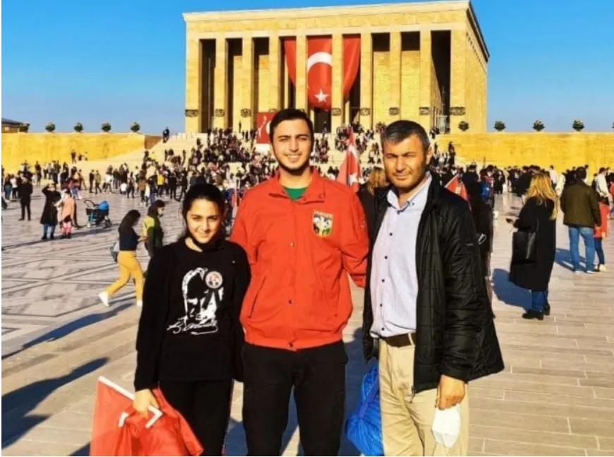 Şehit Bayram Eren Arslan’ın hatıra ormanına babası can suyu taşıyor