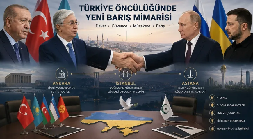 Putin’i dost ülkeler masaya çağırabilir mi? Türkiye’den barış mimarisi