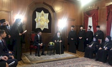 Ukrayna Devlet Başkanı Zelenskiy’den Bartholomeos’a Ziyaret