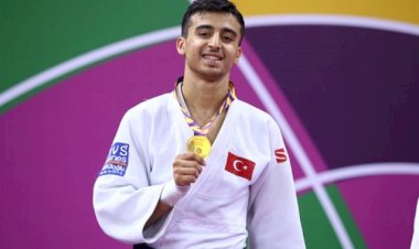 Milli judocu Berat Bahadır: Türk sporuna adımı altın harflerle yazdırmak istiyorum