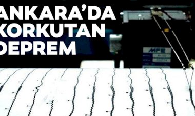 Ankara bir kez daha deprem ile sallandı! - AFAD ve Kandilli son depremler detayı