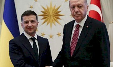 Cumhurbaşkanı Erdoğan, Ukrayna Cumhurbaşkanı Volodımır Zelenskiy  ile  telefonda konuştu