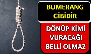 Sabah yazarı Altınok: İdam bumerangdan farksızdır, dönüp kimi vuracağı belli olmaz