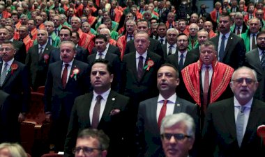 2019-2020 Adli Yıl Açılış Töreni’nde ilk konuşmayı Metin Feyzioğlu yaptı