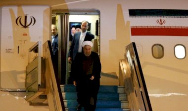 Ruhani, Türkiye-Rusya-İran üçlü zirvesi için Ankara'da