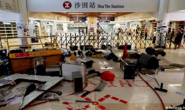 Hong Kong'da tansiyon yüksek