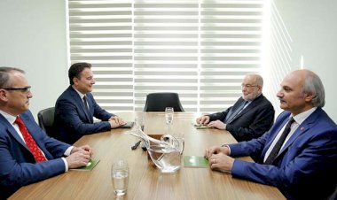 Karamollaoğlu, Ali Babacan ile görüştü