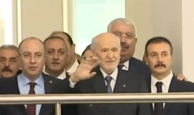 MHP lideri Bahçeli günler sonra ilk kez kamera karşısında