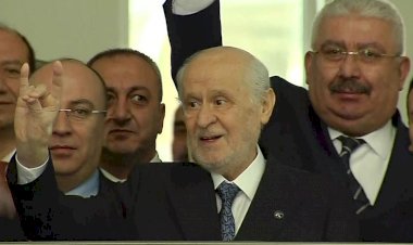 Devlet Bahçeli günler sonra MHP  Genel Merkezinde