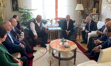Kılıçdaroğlu’ndan Yalçın’a taziye ziyareti