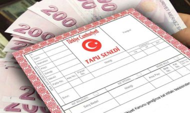 Tapuda Düşük  Beyana  Son !