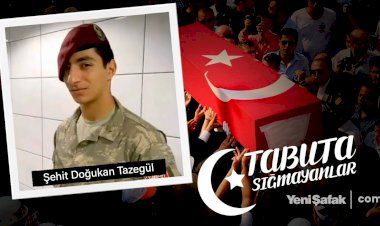 Şehit Astsubay Tazegül ile Üsteğmen Demir son yolculuklarına uğurlandı