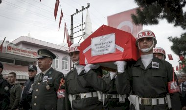 Şehit Veteriner Uzman Çavuş İsmail Sarıcan Hatay'da toprağa verildi
