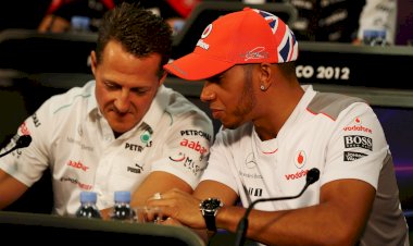 Hamilton, Schumacher'i geride bırakmanın eşiğinde