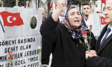 Şehit Anaları Derneği Başkanı'na cumhurbaşkanına hakaretten soruşturma