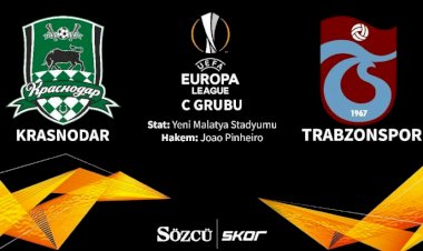 CANLI | Krasnodar 2-0 Trabzonspor