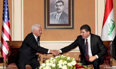 Pence Irak'ta Neçirvan Barzani ile görüştü