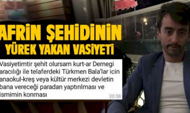 Şehit Musa Özalkan'dan duygusal vasiyet