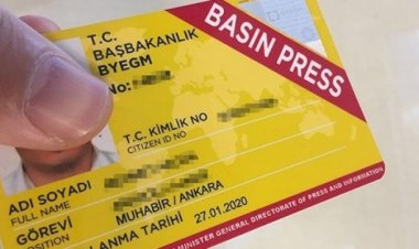 685 gazetecinin kartı iptal edildi