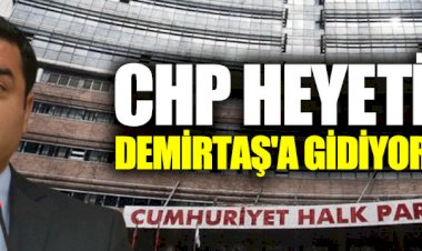 CHP heyeti, Selahattin Demirtaş'a gidiyor