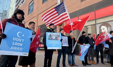 Çin'den ABD'ye "Doğu Türkistan" engeli