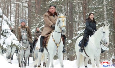 Kim'den ABD'ye beyaz atlı mesaj