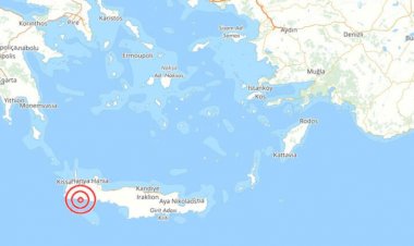 Akdeniz'de şiddetli deprem