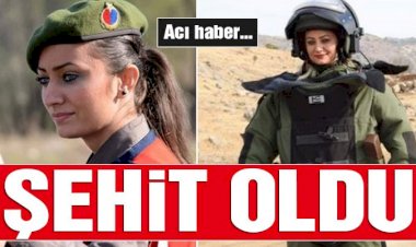 Kadın bomba imha uzmanı Astsubay Esma Çevik şehit oldu