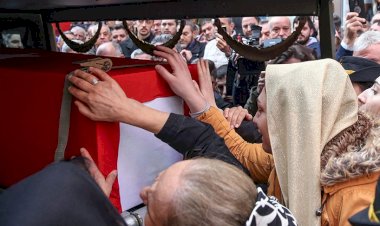 Şehit PAMİT komutanı Esma Çevik son yolculuğuna uğurlandı