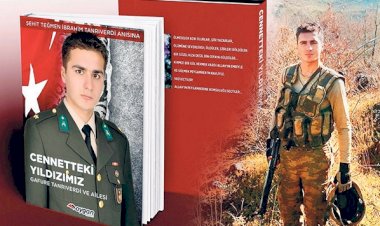 Şehit teğmenin hayatı kitap oldu