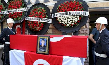 Şehit polis Nurettin Ademoğlu toprağa verildi