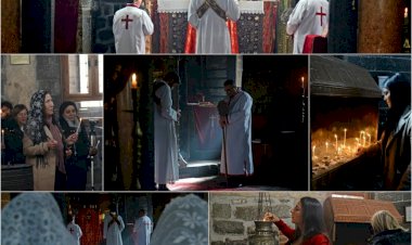 Tarihi Meryem Ana Kilisesi’nde "buruk" Noel ayini