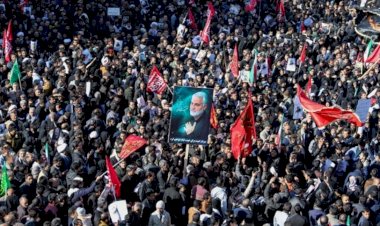 Süleymani'nin cenazesinde onlarca ölü