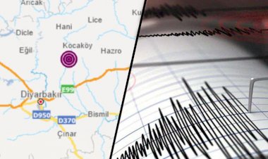 Diyarbakır'da deprem