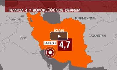 İran'da deprem oldu