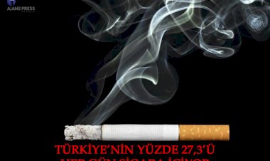 TÜRKİYE’NİN YÜZDE 27,3’Ü HER GÜN SİGARA İÇİYOR