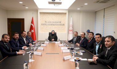 15 Temmuz gazileri Bakanlıkta