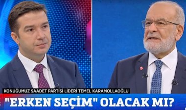 Karamollaoğlu, "Erken seçim Haziran sonunda olacak"