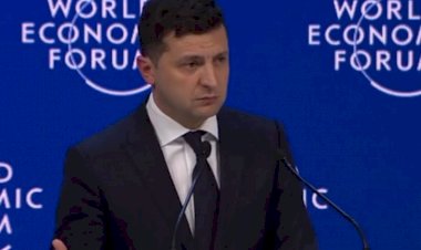 Ukrayna Cumhurbaşkanı Volodımır Zelenskiy, Davos Zirvesi’nde