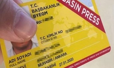 Basın kartlarının iptalinde geri adım