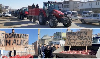 Soğan üreticilerinden ihracat protestosu