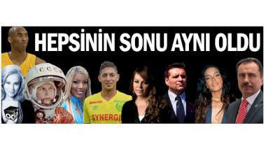 İşte son 62 yılda uçak ve helikopter kazalarında hayatını kaybeden ünlü isimleri