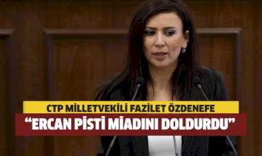 Özdenefe: “Ercan pisti miadını doldurdu”