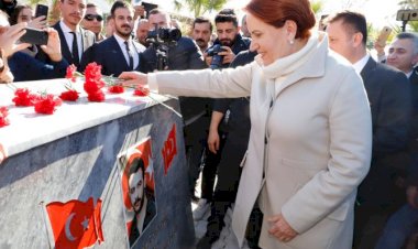 Meral Akşener, Fırat Çakıroğlu Parkı'nın açılışını yaptı