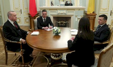Erdoğan, Zelenskiy  baş başa görüştü, “Kırım’ın yasa dışı ilhakını tanımadık, tanımayacağız…
