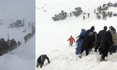 Van'da çığ faciası: 33 kişi öldü